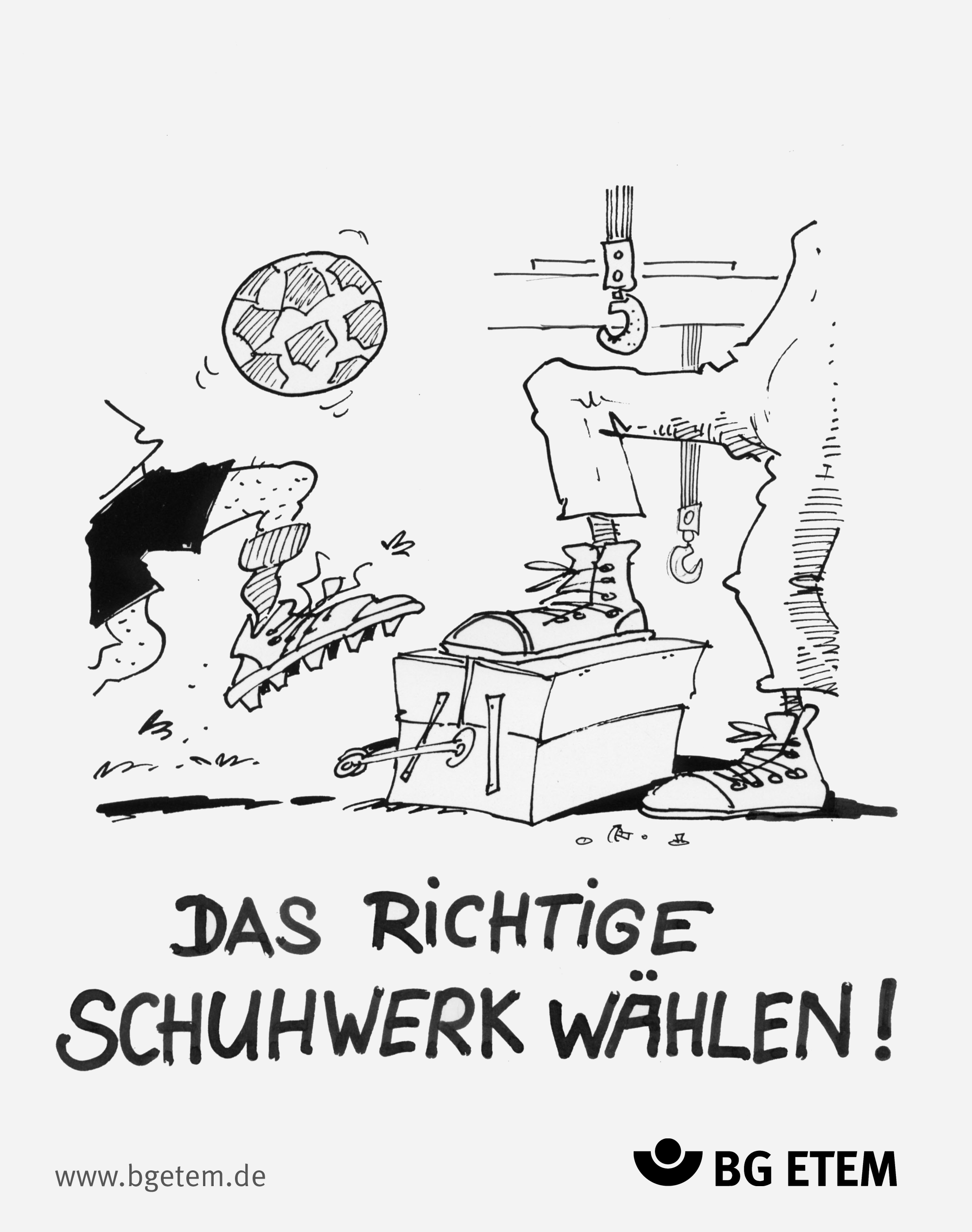 Das richtige Schuhwerk wählen!