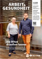 Die neue Ausgabe widmet sich aktuellen Herausforderungen im Arbeitsalltag: Von Hitzeschutz und Unfallprävention über den sicheren Umgang mit Aggressionen im Straßenverkehr bis zu den Gesundheitsrisiken durch Quarzstaub. Ergänzt wird das Heft durch hilfreiche Tipps gegen das Stimmungstief nach dem Urlaub.