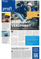 Langes Sitzen, Knien oder Stehen, jede Art von starrer Haltung belastet den Rücken. Regelmäßige kurze Bewegungseinheiten - auch am Arbeitsplatz - schaffen Abhilfe. Ein Übersichtsbild fasst zusammen, wann Beschäftigte auf Wegen von und zur Arbeit geschützt sind. Wir stellen außerdem eine praktische Transport-Lösung vor, die beim Präventionspreis ausgezeichnet wurde.