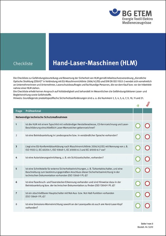 Hand-Laser-Maschinen Hand-Laser-Maschinen