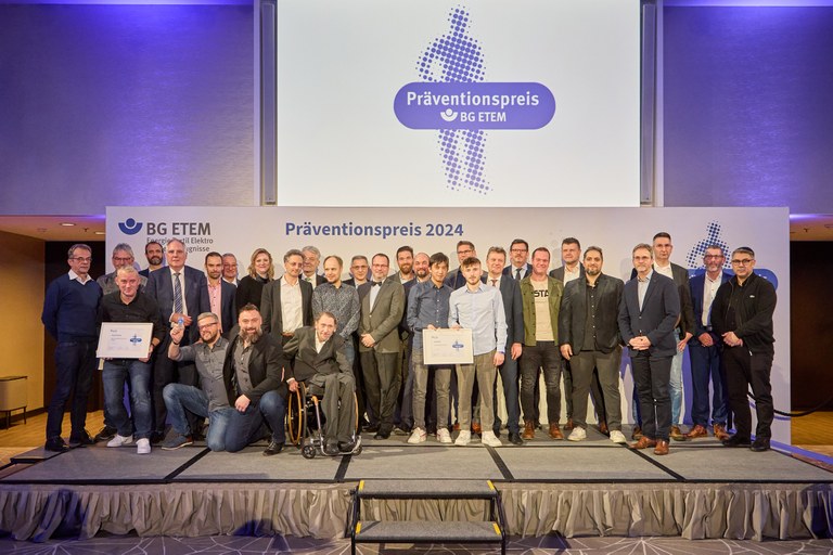 Unternehmen für innovativen Arbeitsschutz ausgezeichnet Unternehmen für innovativen Arbeitsschutz ausgezeichnet
