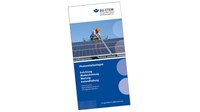 (06.12.2023) Photovoltaikanlagen (PV-Anlagen) zur Stromerzeugung sind beliebt. Doch Installation und Wartung auf den Dächern sind nicht ungefährlich. Über einige wichtige Aspekte informiert die Berufsgenossenschaft Energie Textil Elektro Medienerzeugnisse (BG ETEM) mit einem neuen Faltblatt.