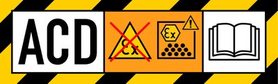 ACD Kennzeichnung Staubsauger