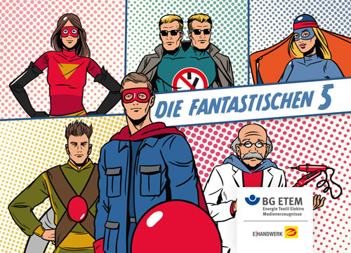 Präventionskampagne "Fanta 5 gegen Stromunfälle"