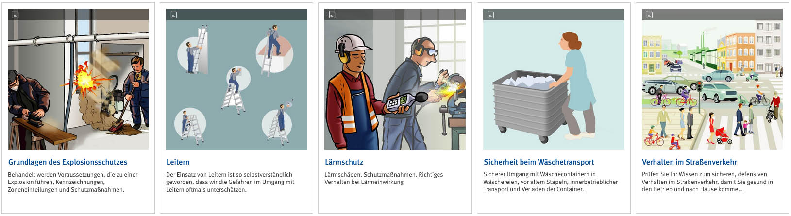 Link zum E-Learningportal der BG ETEM Link zum E-Learningportal der BG ETEM